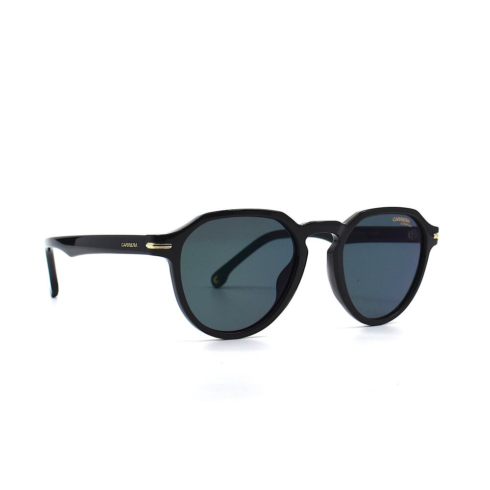 BRAND NEW CARRERA 314/S BLACK GREY POLARIZED AUTHENTIC SUNGLASSES - Picture 4 of 11